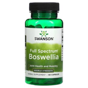 Thực phẩm chức năng Swanson Full Spectrum Boswellia Double Strength 60 Capsules 087614115894