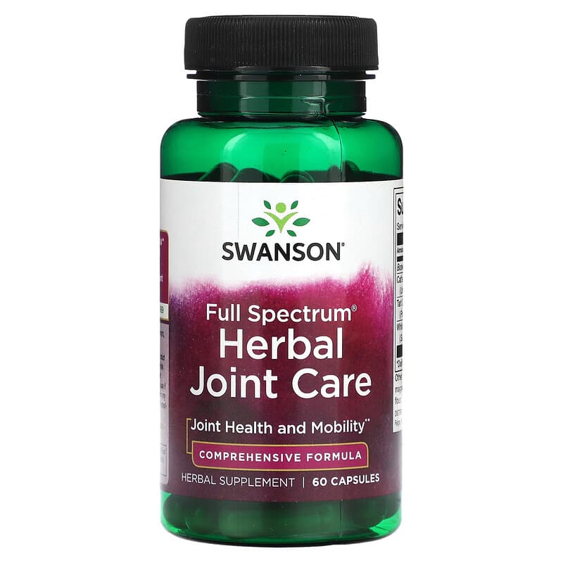 Swanson Full Spectrum Herbal Joint Care 60 Capsules 8 Thực phẩm chức năng Swanson Full Spectrum Herbal Joint Care 60 Capsules 087614114996
