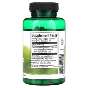 Swanson Garcinia Cambogia 250 mg 120 Veggie Capsules 3 Thực phẩm bổ sung Swanson Garcinia Cambogia 250 mg 120 Veggie Capsules 087614142890