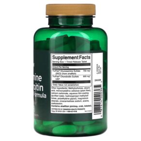 Thực phẩm bổ sung Swanson Glucosamine & Chondroitin 120 Tablets 087614020365