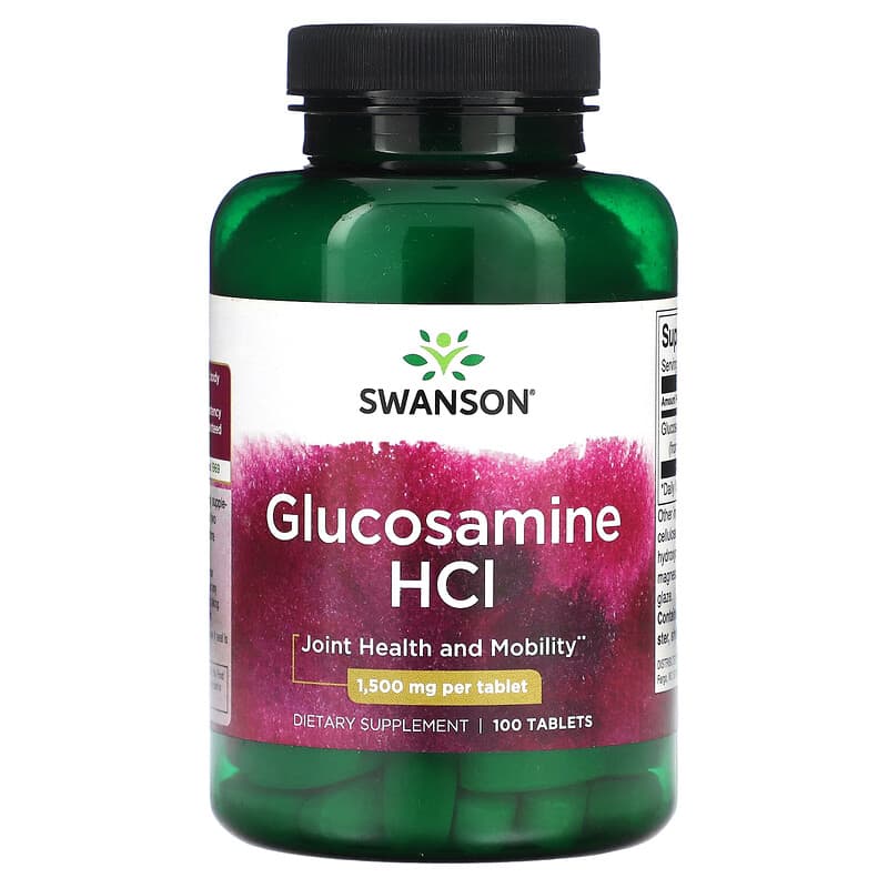 Swanson Glucosamine HCI 1.500 mg 100 Tablets 8 Thực phẩm chức năng Swanson Glucosamine HCI 1.500 mg 100 Tablets 087614018423