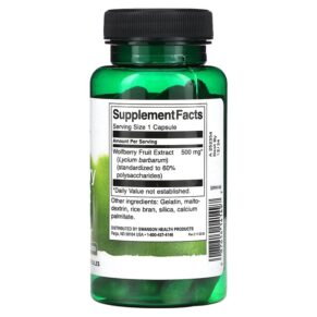 Thực phẩm bổ sung Swanson Goji Berry Extract 500 mg 60 Capsules 087614141497