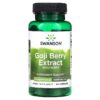 Thực phẩm chức năng Swanson Goji Berry Extract 500 mg 60 Capsules 087614141497