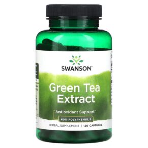 Thực phẩm chức năng Swanson Green Tea Extract 120 Capsules 087614141077