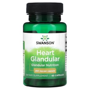 Thực phẩm chức năng Swanson Heart Glandular 250 mg 60 Capsules 087614112268