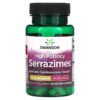 Thực phẩm chức năng Swanson High Potency Serrazimes 34 mg 60 Veggie Capsules 087614023250