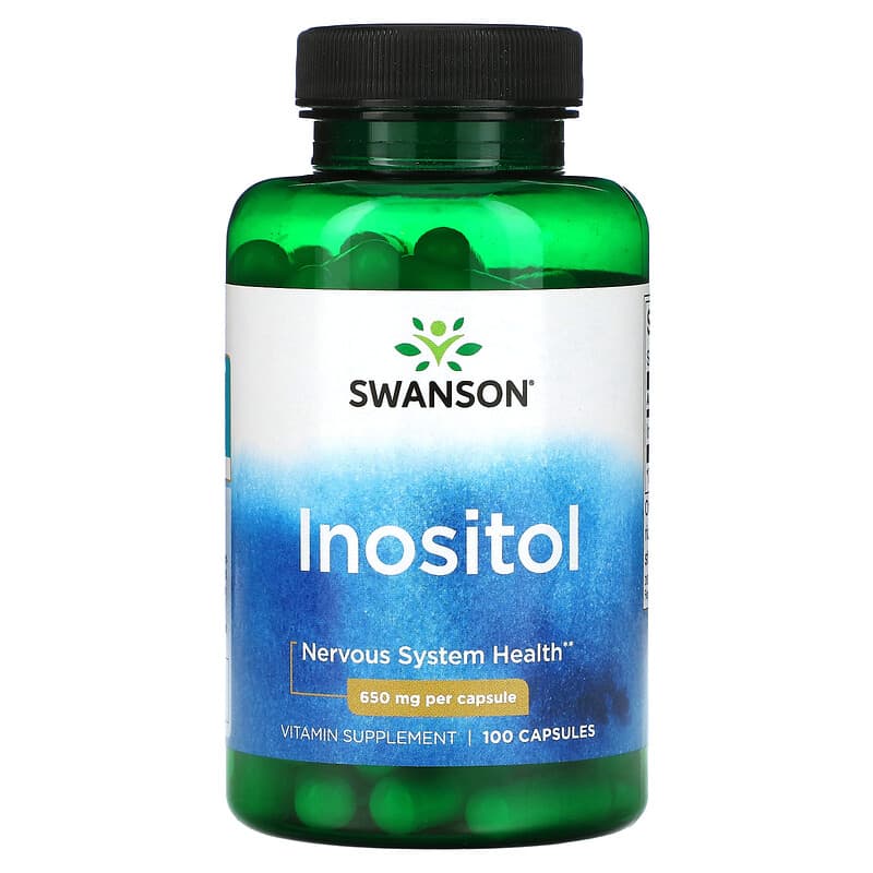 Swanson Inositol 650 mg 100 Capsules 8 Thực phẩm chức năng Swanson Inositol 650 mg 100 Capsules 087614018744