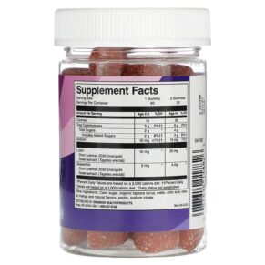 Thực phẩm bổ sung Swanson Kids Vision Support Mango 60 Gummies 087614118826
