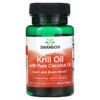 Thực phẩm chức năng Swanson Krill Oil with Pure Coconut Oil 30 Softgels 087614170893