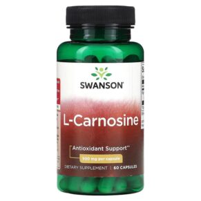 Thực phẩm chức năng Swanson L-Carnosine 500 mg 60 Capsules 087614021188