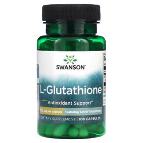 Thực phẩm chức năng Swanson L-Glutathione 100 mg 100 Capsules 087614018539