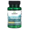 Thực phẩm chức năng Swanson L-Histidine 500 mg 60 Veggie Caps 087614024790