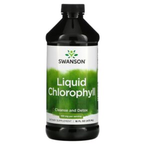 Thực phẩm chức năng Swanson Liquid Chlorophyll 100 mg 16 fl oz (473 ml) 087614060316