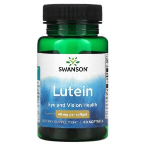 Thực phẩm chức năng Swanson Lutein 40 mg 60 Softgels 087614029818