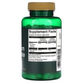 Thực phẩm bổ sung Swanson Magnesium L-Threonate 90 Veggie Capsules 087614027005