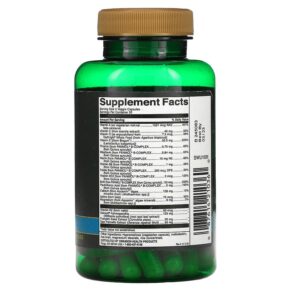 Thực phẩm bổ sung Swanson Men's Daily Real Food Multi Iron-Free 90 Veggie Capsules 087614210360