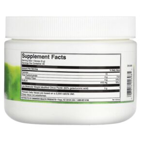 Thực phẩm bổ sung Swanson Modified Citrus Pectin Powder 5.28 oz (150 g) 087614026985