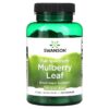 Thực phẩm chức năng Swanson Mulberry Leaf 500 mg 120 Capsules 087614110608