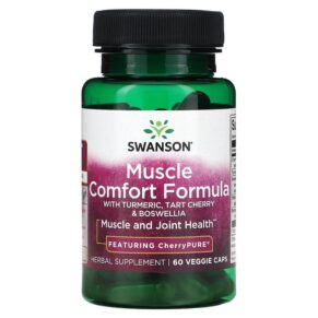 Thực phẩm chức năng Swanson Muscle Comfort Formula 60 Veggie Caps 087614029160