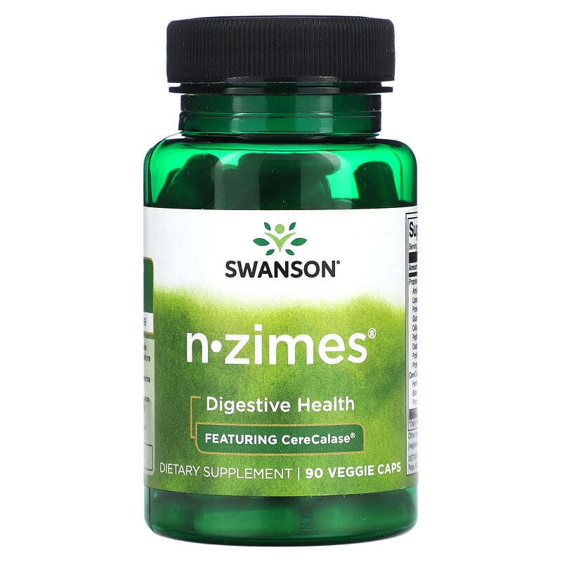 Swanson N-Zimes 90 Veggie Caps 8 Thực phẩm chức năng Swanson N-Zimes 90 Veggie Caps 087614025025