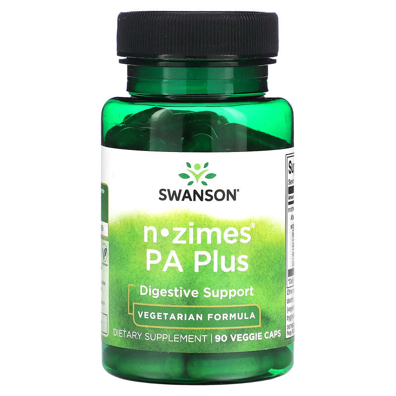 Swanson N-Zimes PA Plus 90 Veggie Caps 8 Thực phẩm chức năng Swanson N-Zimes PA Plus 90 Veggie Caps 087614025100