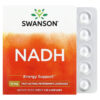 Thực phẩm chức năng Swanson NADH Peppermint 10 mg 30 Lozenges 087614023748