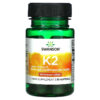 Thực phẩm chức năng Swanson Natural Vitamin K2 100 mcg 30 Softgels 087614026725