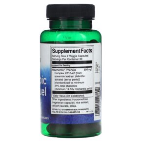 Thực phẩm bổ sung Swanson Nootropic Brain Fuel 60 Veggie Capsules 087614118802