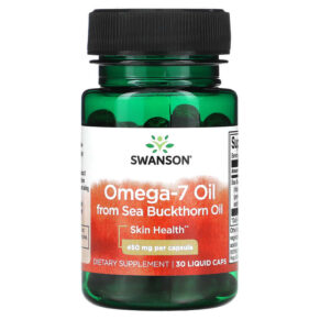 Thực phẩm chức năng Swanson Omega-7 Oil from Sea Buckthorn Oil 450 mg 30 Liquid Caps 087614170961