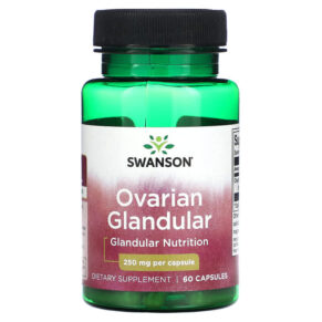 Thực phẩm chức năng Swanson Ovarian Glandular 250 mg 60 Capsules 087614113029