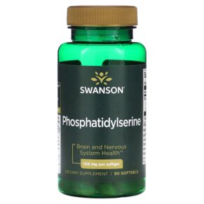 Thực phẩm chức năng Swanson Phosphatidylserine 100 mg 90 Softgels 087614022895