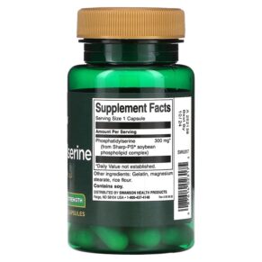 Thực phẩm bổ sung Swanson Phosphatidylserine 300 mg 30 Capsules 087614023175