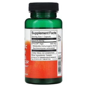 Swanson Postbiotic Immune Formula Featuring Epicor 500 mg 60 Capsules 3 Thực phẩm bổ sung Swanson Postbiotic Immune Formula Featuring Epicor 500 mg 60 Capsules 087614118796