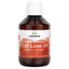 Thực phẩm chức năng Swanson Pristine Norwegian Cod Liver Oil Liquid 6.7 fl oz (200 ml) 087614170817