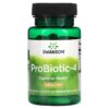 Thực phẩm chức năng Swanson ProBiotic-4 3 Billion CFU 60 Veggie Embo Caps AP 087614190037