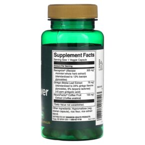 Swanson Pure Brainpower 60 Veggie Capsules 3 Thực phẩm bổ sung Swanson Pure Brainpower 60 Veggie Capsules 087614210513
