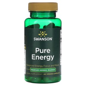 Thực phẩm chức năng Swanson Pure Energy 60 Veggie Capsules 087614210483