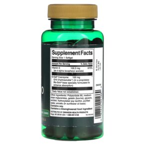 Thực phẩm bổ sung Swanson Q-Gel Mega 100 100 mg 60 Softgels 087614021669