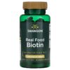 Thực phẩm chức năng Swanson Real Food Biotin 2.500 mcg 90 Veggie Capsules 087614210391