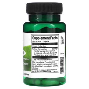 Thực phẩm bổ sung Swanson Relora 250 mg 90 Capsules 087614021485