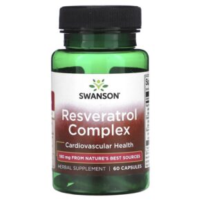 Thực phẩm chức năng Swanson Resveratrol Complex 60 Capsules 087614022482