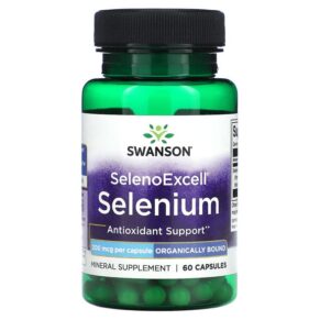 Thực phẩm chức năng Swanson SelenoExcell Selenium 200 mcg 60 Capsules 087614020860