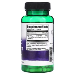 Thực phẩm bổ sung Swanson SeMSC Selenium 200 mcg 120 Capsules 087614021713