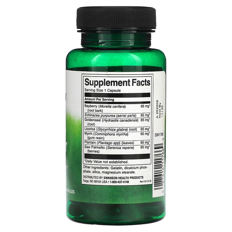 Swanson Sinus Helper 60 Capsules 2 Thực phẩm bổ sung Swanson Sinus Helper 60 Capsules 087614117669