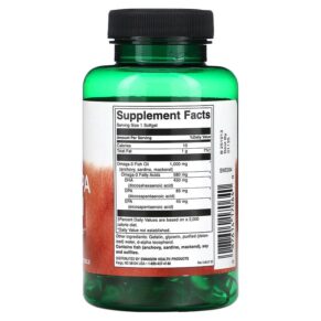 Thực phẩm bổ sung Swanson Super DPA Fish Oil 1.000 mg 60 Softgels 087614170640