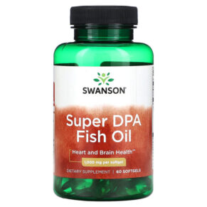 Thực phẩm chức năng Swanson Super DPA Fish Oil 1.000 mg 60 Softgels 087614170640