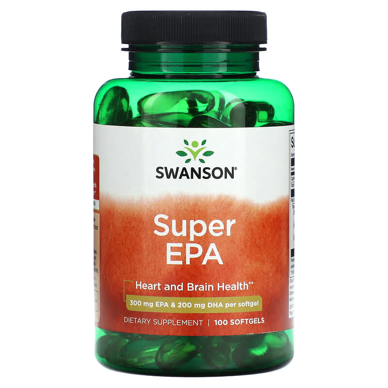 Swanson Super EPA 100 Softgels 8 Thực phẩm chức năng Swanson Super EPA 100 Softgels 087614170985