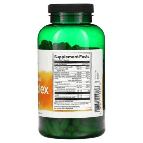 Thực phẩm bổ sung Swanson Super Stress B-Complex With Vitamin C 240 Capsules 087614110738