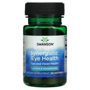 Thực phẩm chức năng Swanson Synergistic Eye Health Eye And Vision 60 Softgels 087614029863