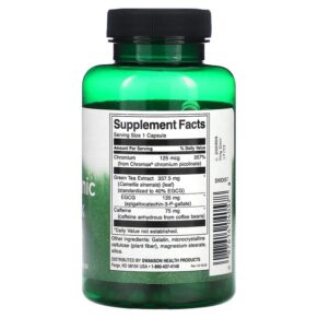 Thực phẩm bổ sung Swanson Thermogenic Complex 120 Capsules 087614040578